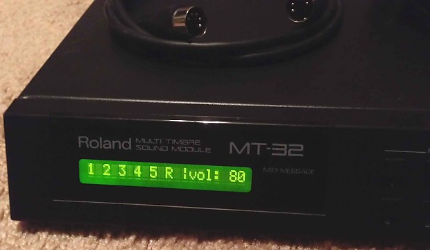 Roland MT-32 Multi Timbre Sound Module - New Version with