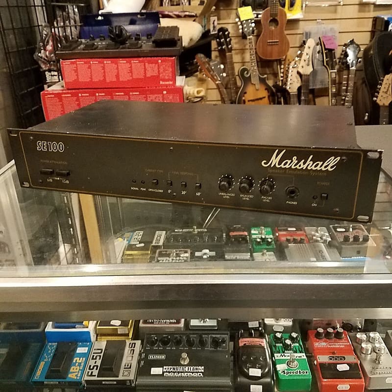 Marshall SE100 Speaker Emulator, Power Amp, Attenuator Reverb UK