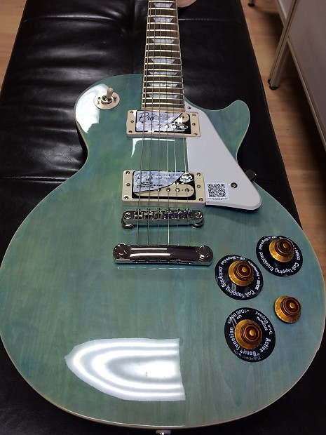 Epiphone les paul traditional deals pro ii ocean blue