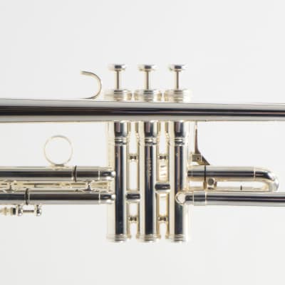 King Model 2055T 'Silver Flair' Intermediate Bb Trumpet SN 658768 OPEN BOX image 11