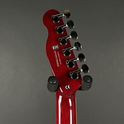 Fender Special Edition Custom Telecaster FMT HH, Laurel Fingerboard- Crimson Red Transparent image 6