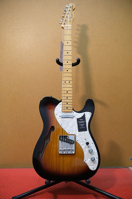 Fender 60’s Vintera II Telecaster Thinline w/ Bag - Sunburst image 1