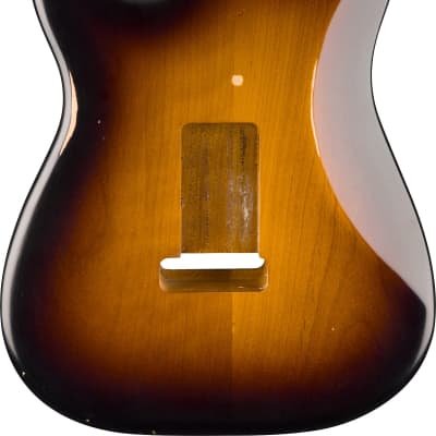 Fender Road Worn 50's Stratocaster SSS Alder Body, 2-Tone Sunburst image 2