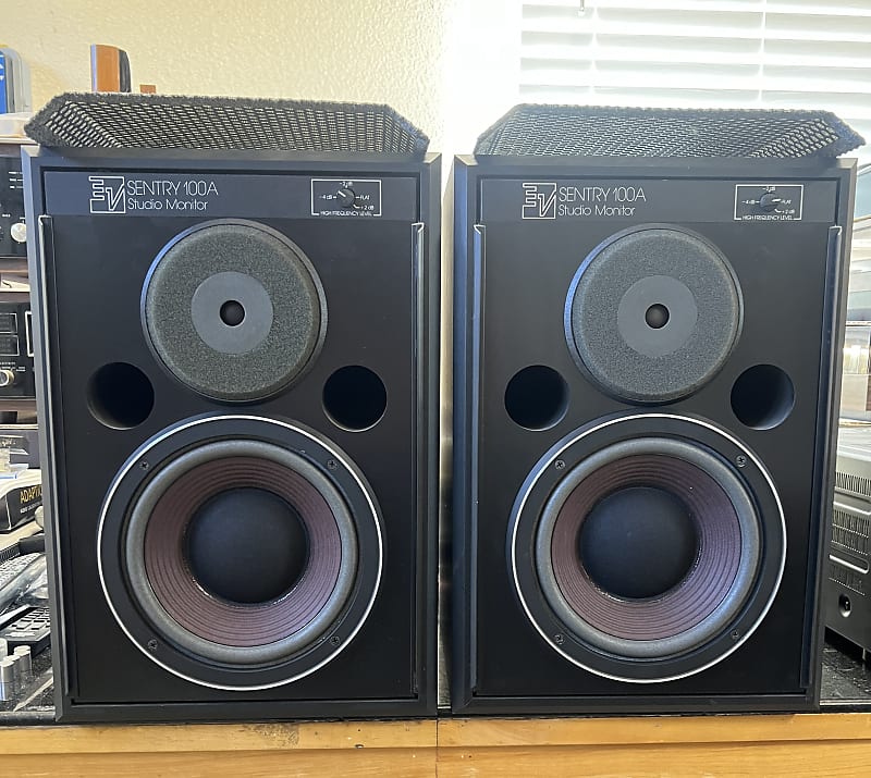 Vtg EV Electro Voice SENTRY 100A Near Field Studio Monitors Reverb