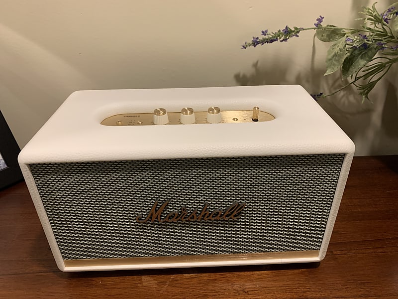 Marshall Stanmore II Bluetooth Speaker System (White)