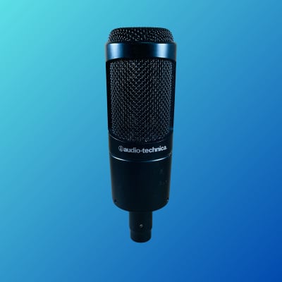 Audio-Technica AT2035 Large Diaphragm Cardioid Condenser Microphone 2010s Black