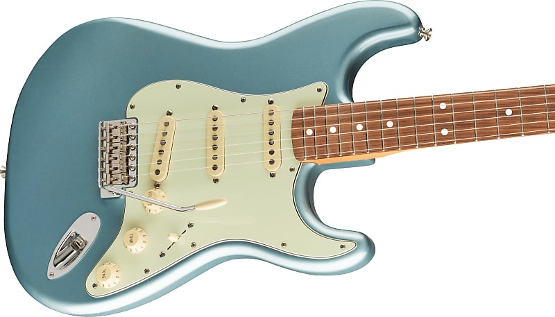 Immagine Fender Vintera 60s Stratocaster Pau Ferro Fingerboard, Ice Blue Metallic - 1