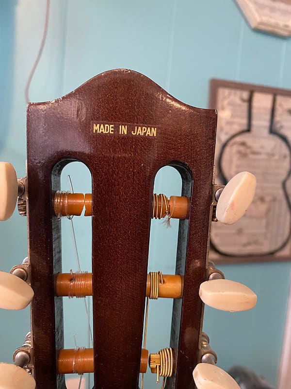 circa 1960s Yamaha No. 80 Nippon Gakki Classical Guitar | Reverb