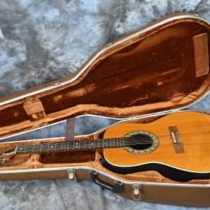 Late 60s Ovation 1624-4 Country Artist - Nylon String Acoustic/Electric Classical Guitar image 23