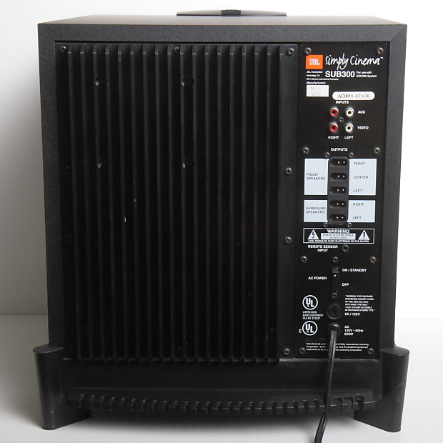 JBL ウーファー アンプ内蔵 Simply Cinema SUB300 JBL ジェービーエル ウーファー アンプ内蔵 Simply Cinema
