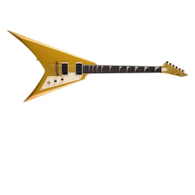 ESP LTD - KH-V  Kirk Hammett Signature - V Electric Guitar - Metallic Gold - w/ Hardshell Case image 4