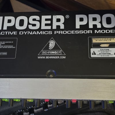 Behringer MDX2600 - not bad! - Gearspace