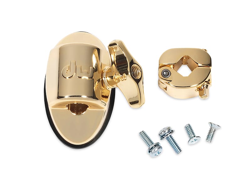 DW 2011 Tom Mount Bracket Gold Reverb