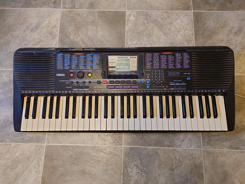 Yamaha PSR-220 Portatone Electronic Keyboard 61 Key (Vintage