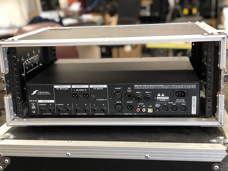 FRACTAL AUDIO SYSTEMS Axe-FxⅡ XL+　2Uラック付 Fractal Audio Systems Axe-Fx II XL+ – Chicago Music Exchange