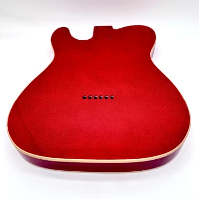 Hoodoo Telecaster Thinline Double Bound Alder Body Light New HTB4101 image 8