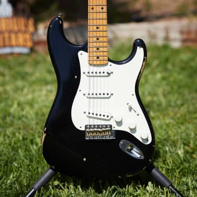 Fender Custom Shop H.A,R Stratocaster - Masterbuilt Dennis Galuszka 2018 Black image 1