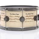 Drum Workshop 14" x 6.5" Limited Edition "The Black Page" ICON Snare Drum - New