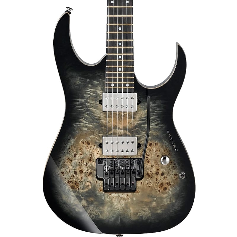 ギター ibanez Premium RG1121PB Ibanez RG1121PB Electric Guitar Charcoal Black Burst w/ Gigbag