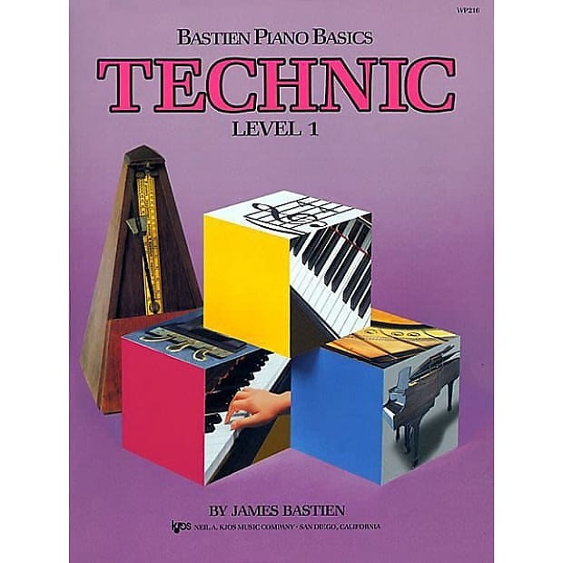 Bastien Piano Basics, Level 1, Technic image 1