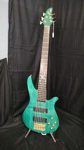 Yamaha Yamaha RBX-6JM John Myung Signature Teal/Turqoise 6 | Reverb