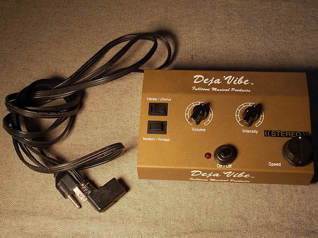 Fulltone Deja Vibe Gold Edition Stereo Ultra Rare And Best Of Univibe Clones