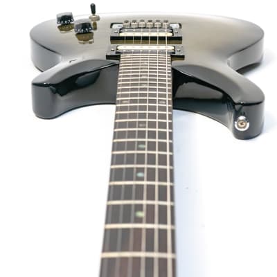 2008 Tokai LG50Q Electric Guitar with Gigbag - Transparent Black image 8