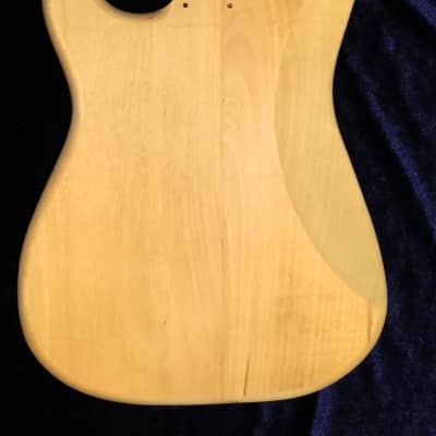 Spalted Maple Top / Basswood Strat body Standard Hardtail 3lbs 6oz  #3183 image 7