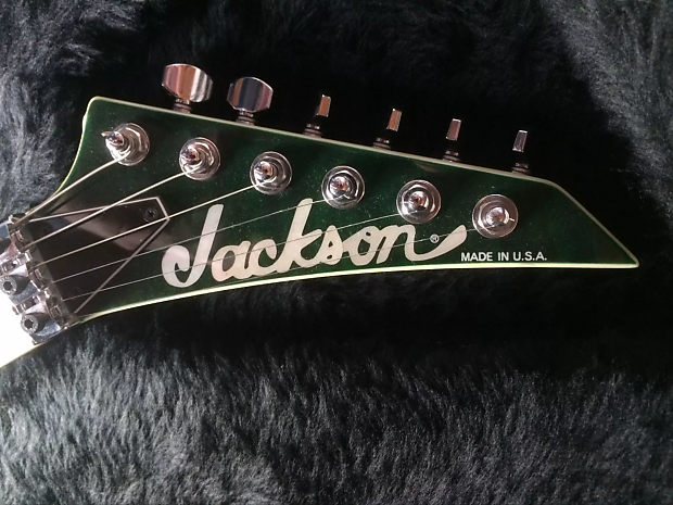 Jackson KE3 Kelly Electric Guitar Transparent Green