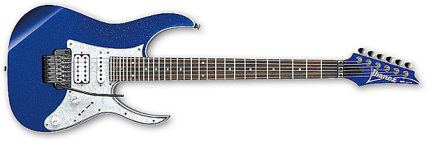 在庫高評価ibanez RG550XH blue sparkle 30フレット ギター