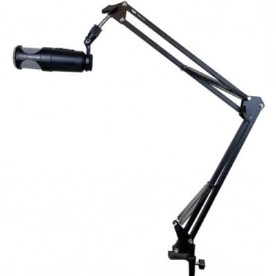 CAD Audio PM1300 PodMaster SuperD Broadcast/Podcasting Microphone w/ Broadcast-Style Boom Arm image 3