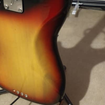 Vintage Fender Mustang Bass 1974 Sunburst image 13