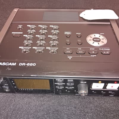 TASCAM DR-680 8-Track Portable Audio Recorder 2010s - Black image 1