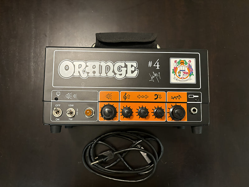 Orange TT15JR Signature #4 Jim Root Terror 15-Watt Guitar Amp Head 