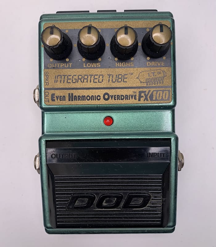 希少 DOD FX100 Even Harmonic Overdrive DOD FX100 Even Harmonic Overdrive | Reverb The Netherlands