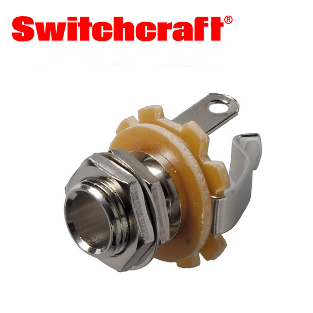 Switchcraft EP-0055-000 1/4" Mono Input Jack - Open Circuit image 1