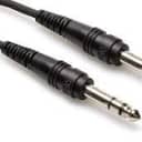Hosa CSS-105 Balanced Interconnect 1/4 in TRS to Same Cable, 5-Feet