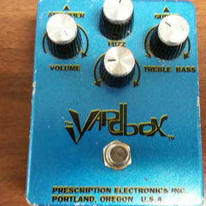 Prescription Electronics Yardbox mid 90's in rare Metallic Blue