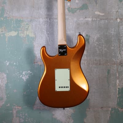 Mint Tagima TG-500 Electric Guitar - Metallic / Gold Yellow Finish image 10