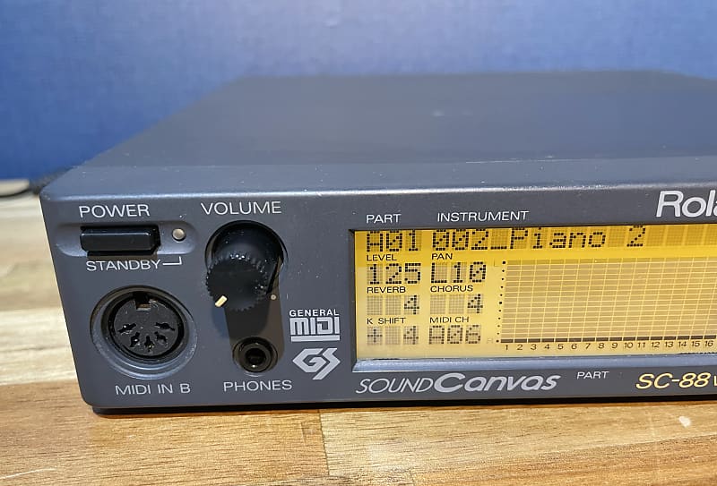 [Excellent] Roland SC-88VL General Midi Canvas Sound Module