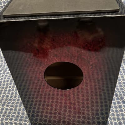 TOCA Cajon-Bordeaux Finish-Adjustable Snares image 5