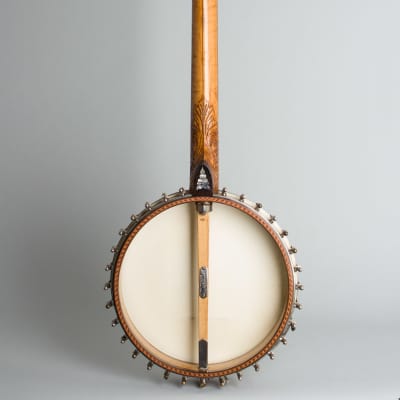 Fairbanks  Whyte Laydie # 7 5 String Banjo (1907), ser. #24019, original black hard shell case. image 2