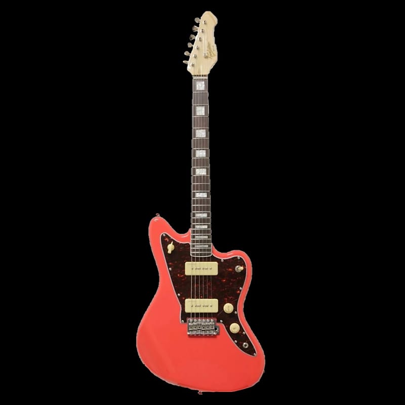 Revelation RJT-60 Fiesta Red Electric Guitar image 1