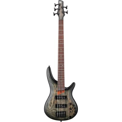Ibanez SR605E Soundgear 5-String Electric Bass - Black Stained Burst image 3