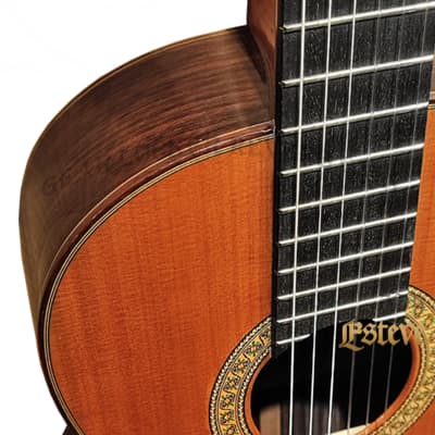 Guitarras Esteve 7SR all solid Cedar & Indian Rosewood Spain handmade classical guitar image 7