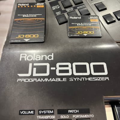Roland JD-800 61-Key Programmable Synthesizer 1991 - 1995 - Carbon image 6