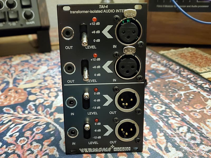 Vermona TAI4 Transformer Isolated Audio Interface Eurorack Reverb