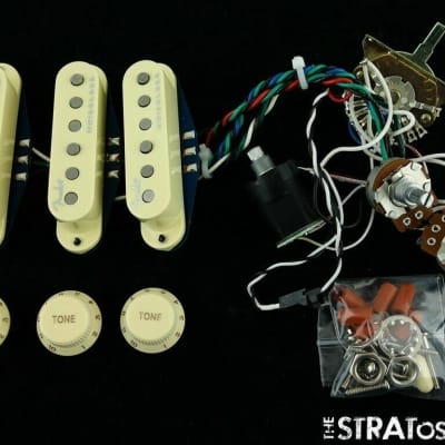 USA Fender American Ultra Strat PICKUPS POTS KNOBS S-1 Stratocaster Noiseless. image 1