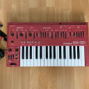 Roland SH-101 Analog Synthesizer Red w Mod Grip Handle and Hard Case