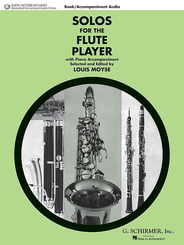 Solos For The Flute Player Flute/Piano Book/CD (Softcover Book/CD) image 1